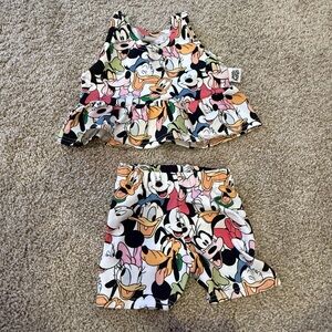 NEW Disney Character Kids Matching Set - Multicolor